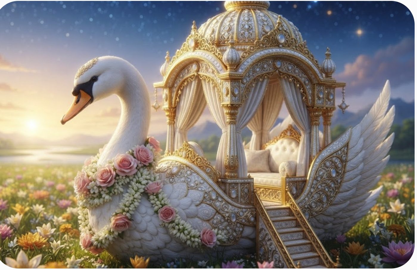 Advanced swan vimāna